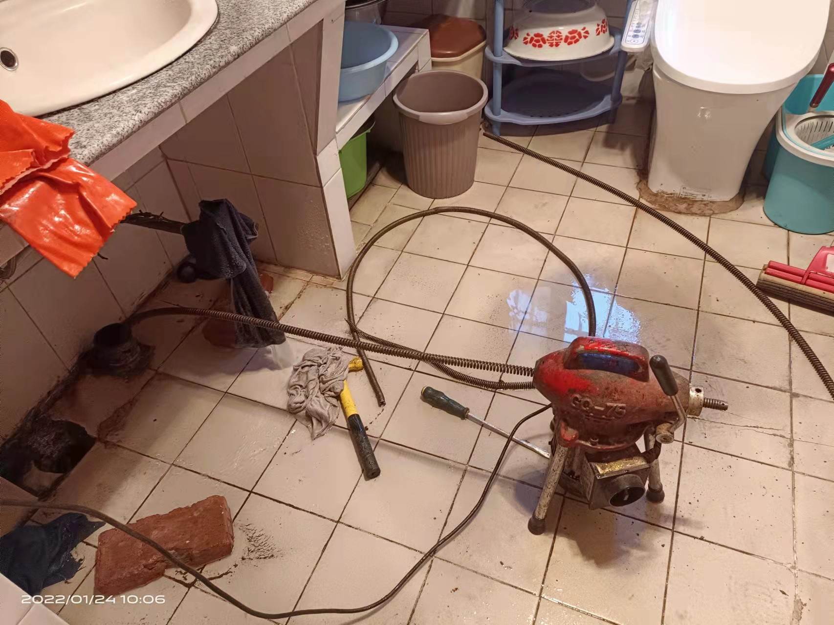 保定疏通厨房下水道，地漏疏通